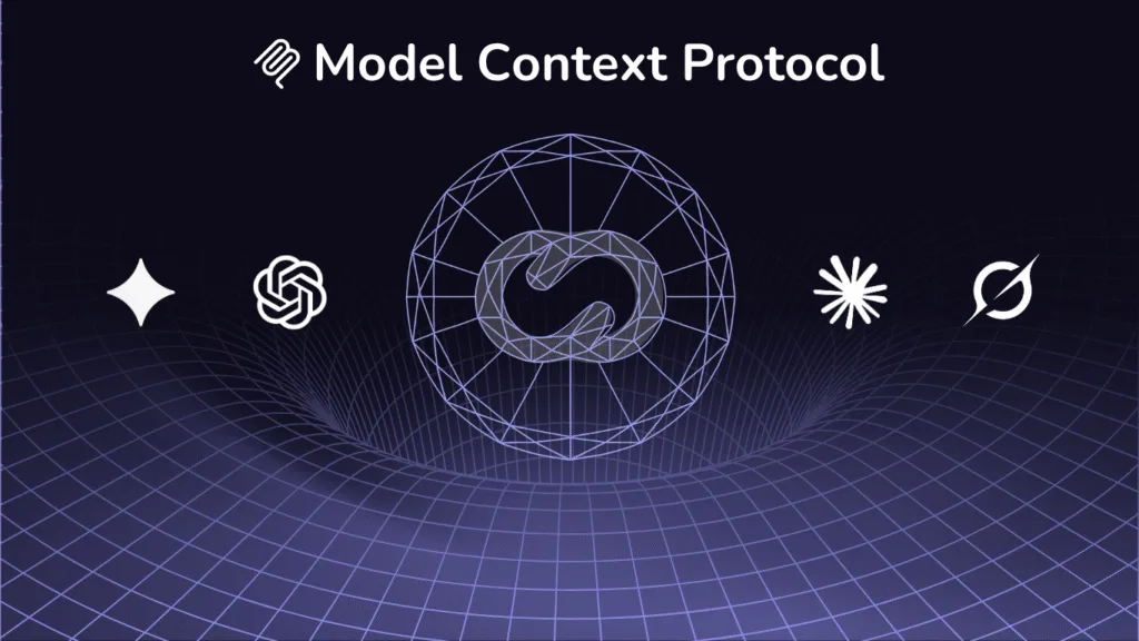 La imagen muestra las distintas opciones de LLMs que existen como Gemini, ChatGPT, Claude and Grok para integrarse por MCP para Plataformas IoT