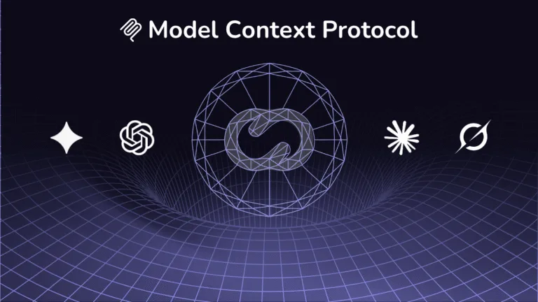 La imagen muestra las distintas opciones de LLMs que existen como Gemini, ChatGPT, Claude and Grok para integrarse por MCP para Plataformas IoT