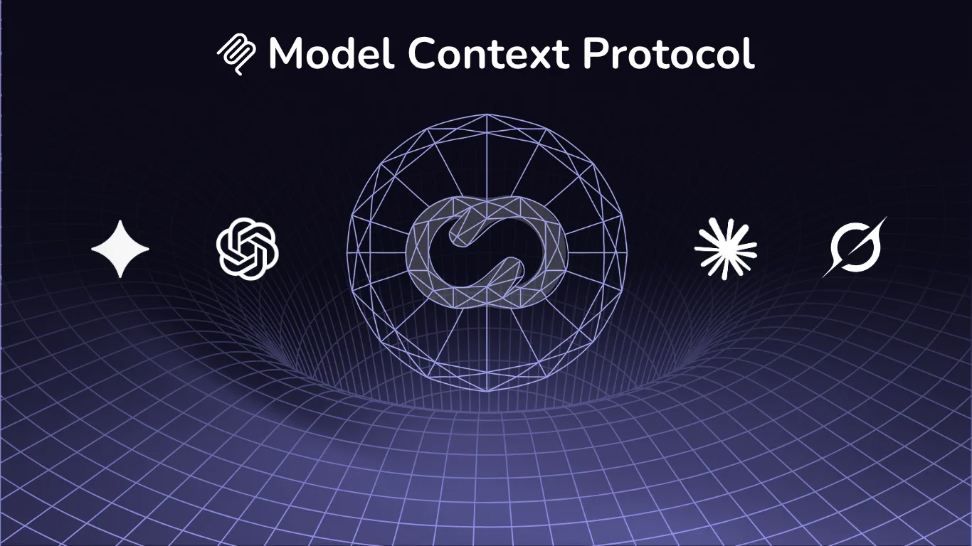 La imagen muestra las distintas opciones de LLMs que existen como Gemini, ChatGPT, Claude and Grok para integrarse por MCP para Plataformas IoT