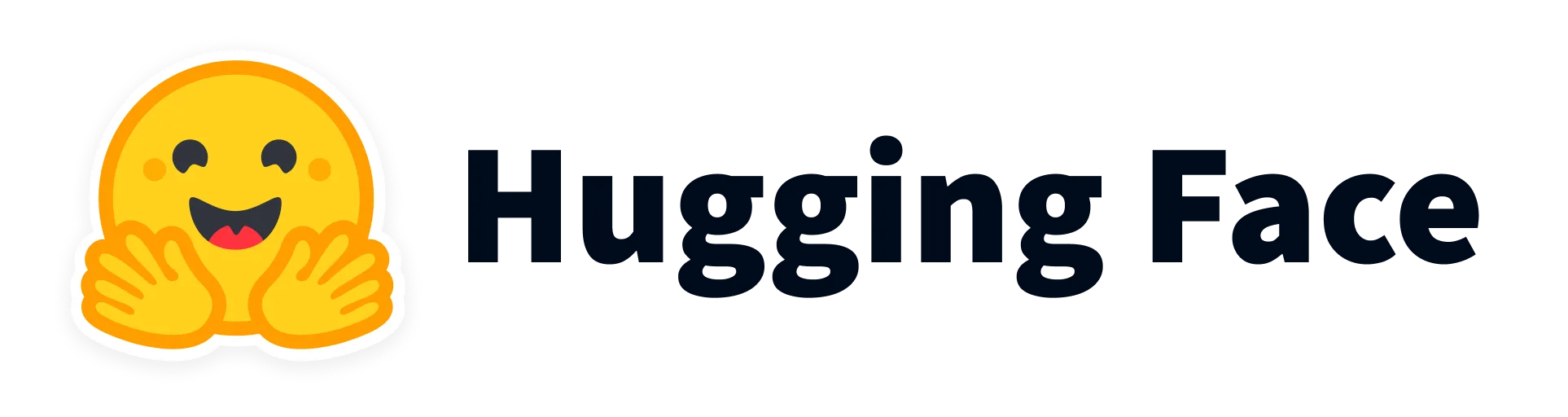 Logotipo de Hugging Face, plataforma de modelos de lenguaje LLMs de código abierto